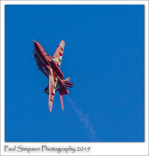 Red Arrow above