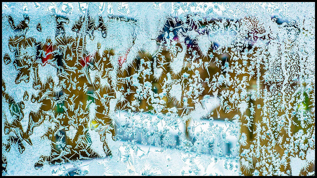 Ice Crystals on the Window