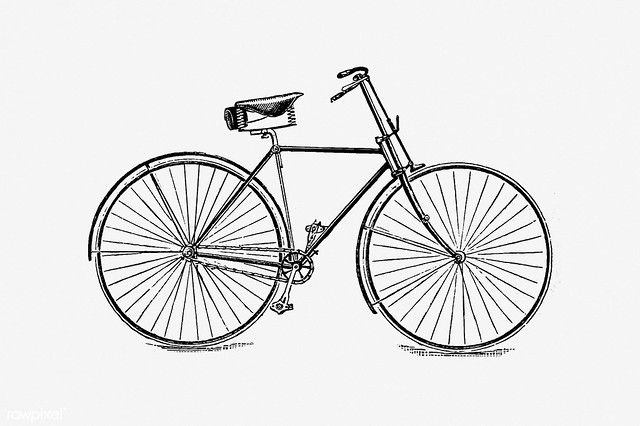 Bicycle vintage design