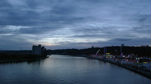 Une promenade sur les quais de Rouen - Novembre 2018 by jeanlouisallix, rouen seine maritime haute normandie france rivière fleuve cours deau sunset soleil couchant berge q