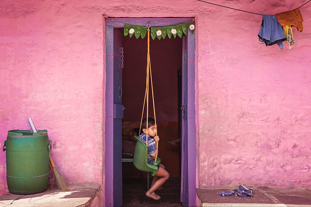 Swing. Badami, India
