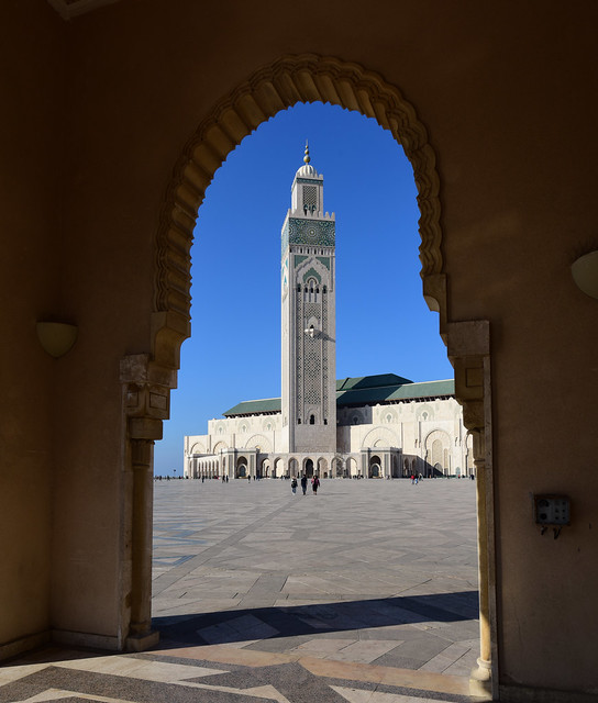 Mosque Assan II, Casablanca, Morocco, January 2019 D810 1102
