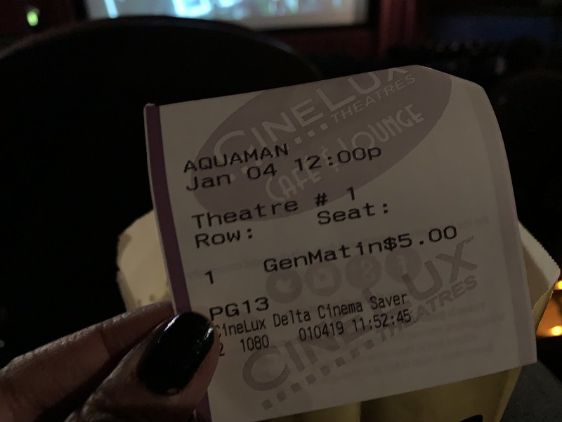 First movie of 2019 - Aquaman
