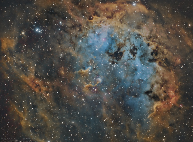 The Tadpole Nebula close up