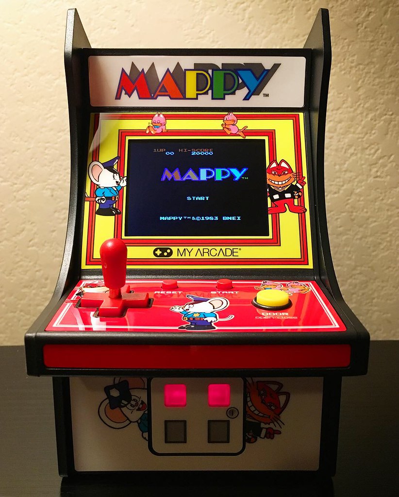 Mappy Micro Player Retro Arcade Mappy Namco