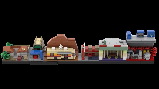 LEGO Breaking Bad Skyline Architecture MOC