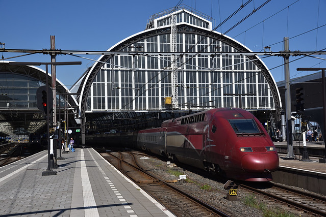 Thalys 4305, Amsterdam Centraal, 04-05-2018
