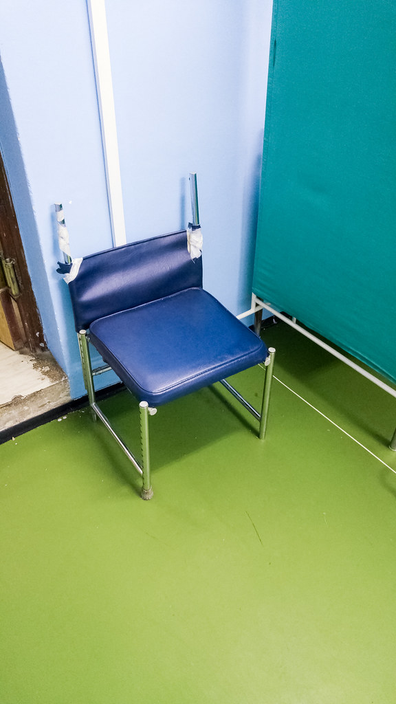 Broken Chair In A Hospital Waiting Room Bad Healthcare Flickr