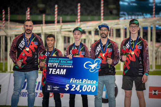 2018 World Drone Racing Championships - Shenzhen, China - Medal Ceremony