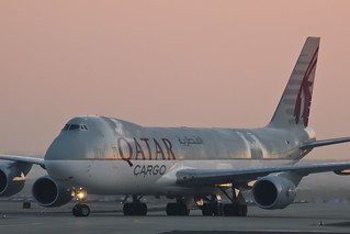 Boeing 747-8 A7-BGA Qatar Airways Cargo