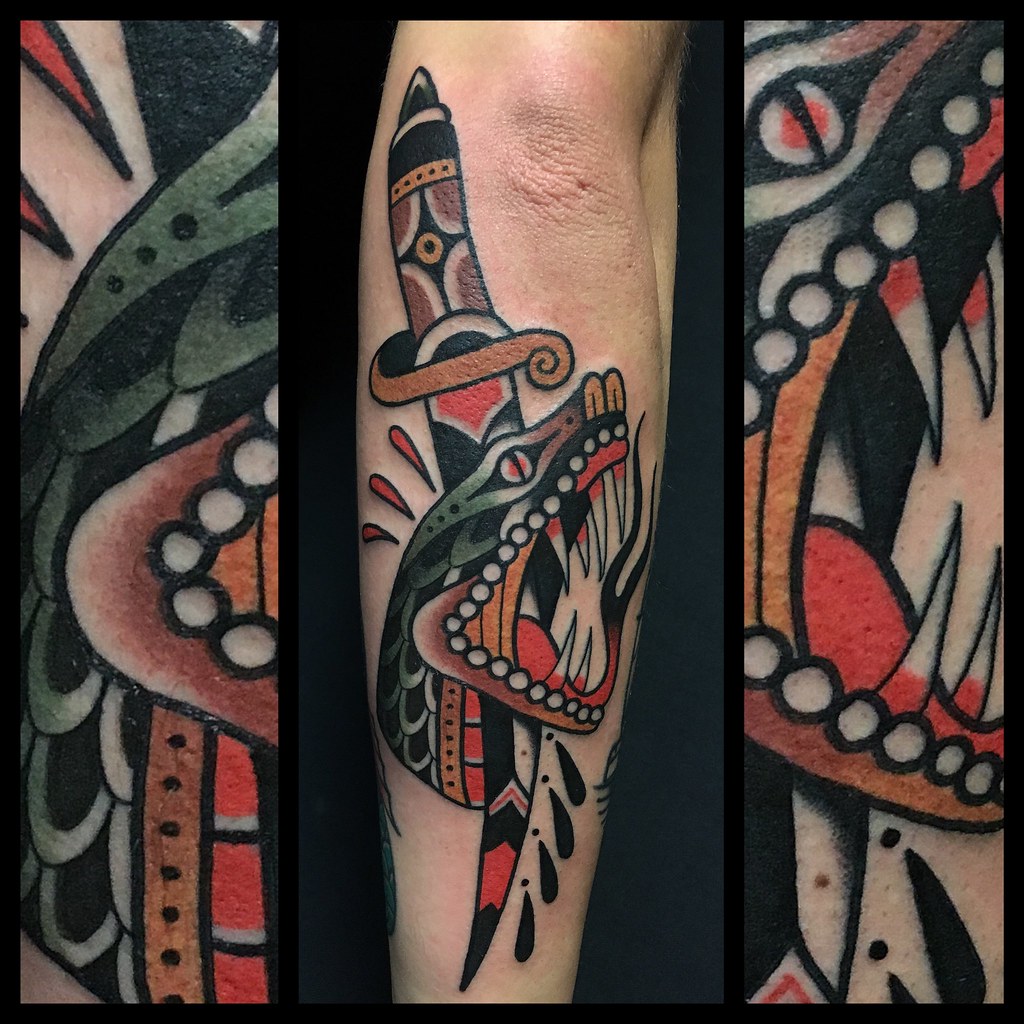 Dangerous Dagger Tattoos