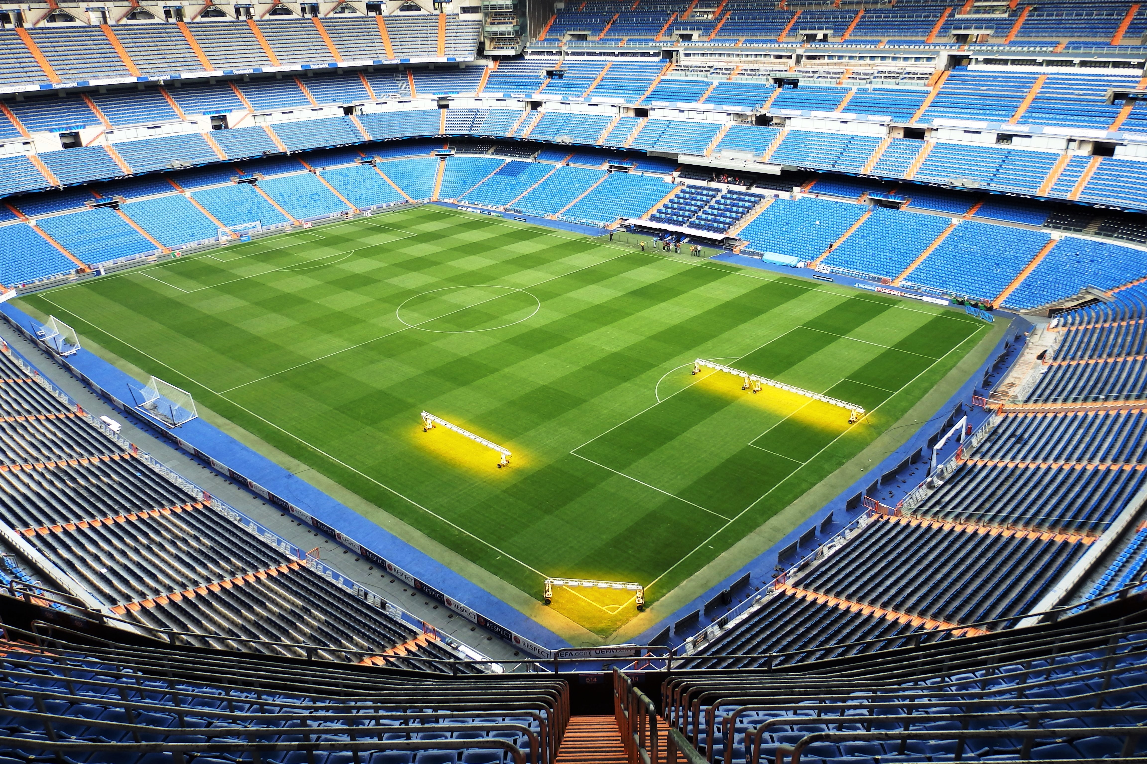 Estadio Santiago Bernabéu.- Madrid.