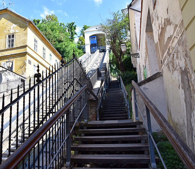 Zagrebačka uspinjača, Zagreb, Hrvatska / Zagreb Funicular, Zagreb, Croatia