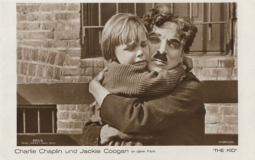 Charlie Chaplin and Jackie Coogan in The Kid (1921)