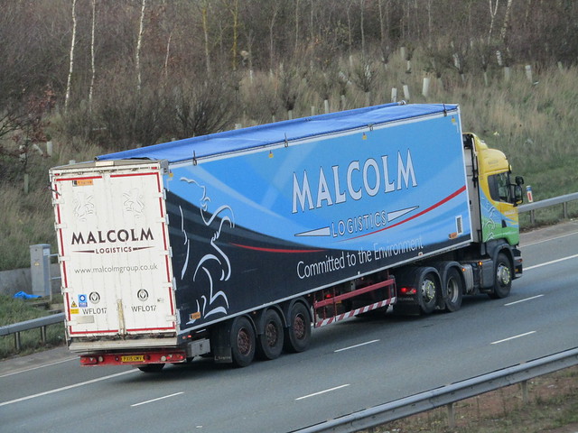 Malcolm Logistics / Environmental Scania R450.