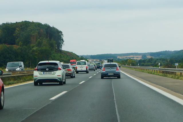 A3 E56 Autobahn Passau - Nürnberg - Würzburg - Frankfurt - Köln Deutschland