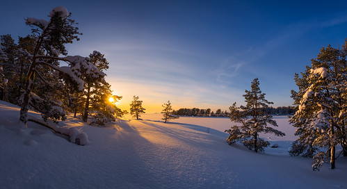 jyrki salmi mussalo kotka finland winter snow sunset landscape