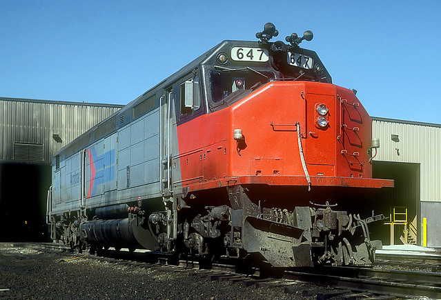 Amtrak SDP40F 647
