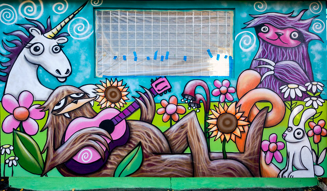 henry mural in Lake City