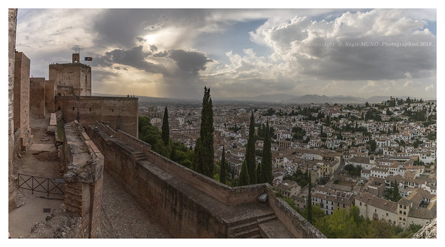 Grenade vue de L'Alhambra_Andalousie