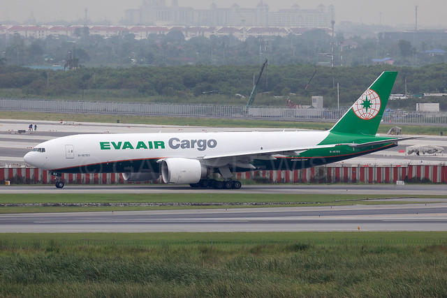EVA Air Cargo Boeing 777-200LRF B-16783 [BKK]