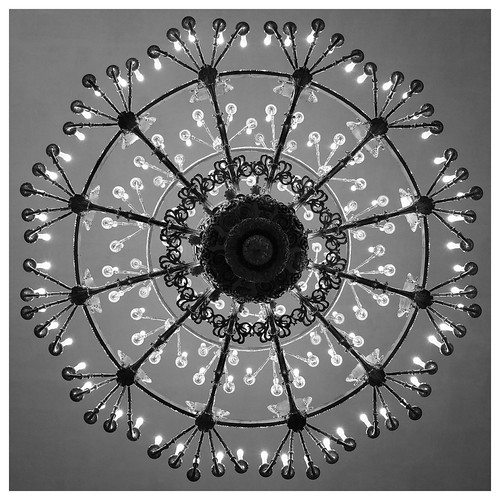 Chandelier. BW | by am_kaiser[ღ ஐ .-~*'¨ ¯¨'*·~-.¸ ღ ஐ .-