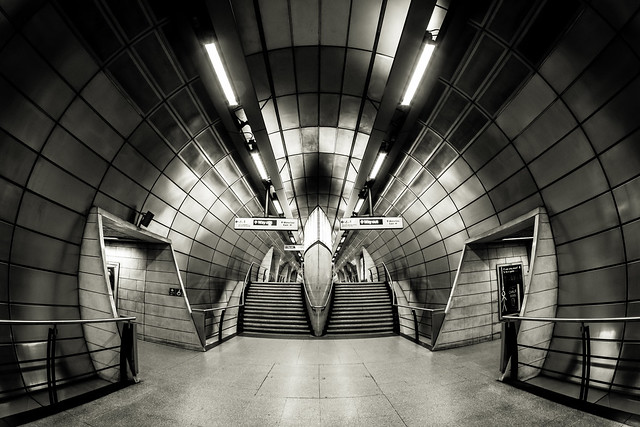 Southwark Underground Tube London 2018 by Simon Hadleigh-Sparks