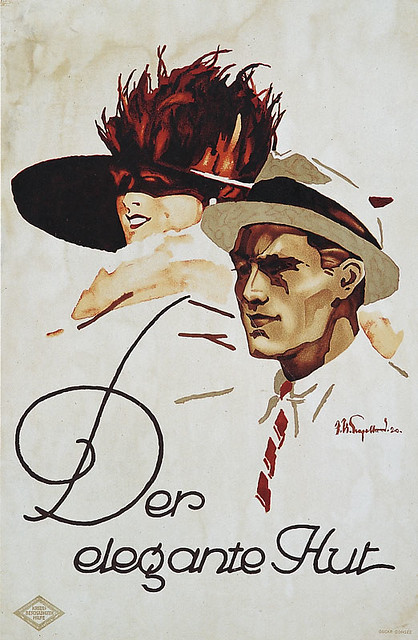 The elegant hat (c.1920)