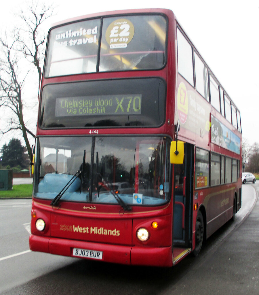 National Express WM Bus 4444