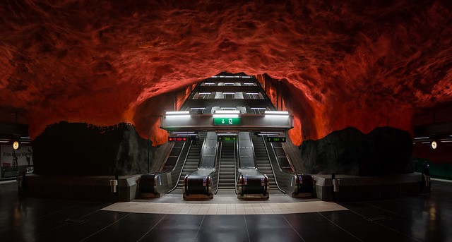 Stockholm | Solna Centrum Station