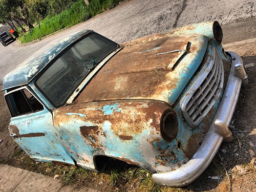 junk chatarra decrépito óxido oxidado rusty auto coche car scrap