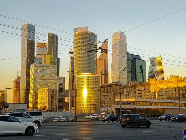 View on Moscow City