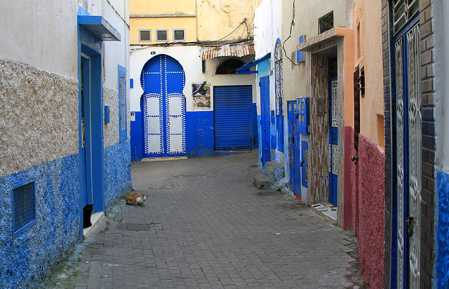 Alley in the Old Medina, Tangier