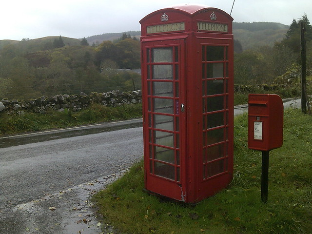 Red Phonebox at Kilninver