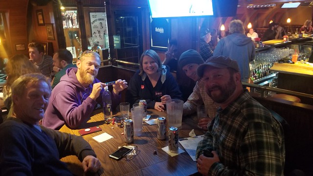 Tuesday, November 6th at Gabes By the Park- PBArmy - 1st place with 49 points!