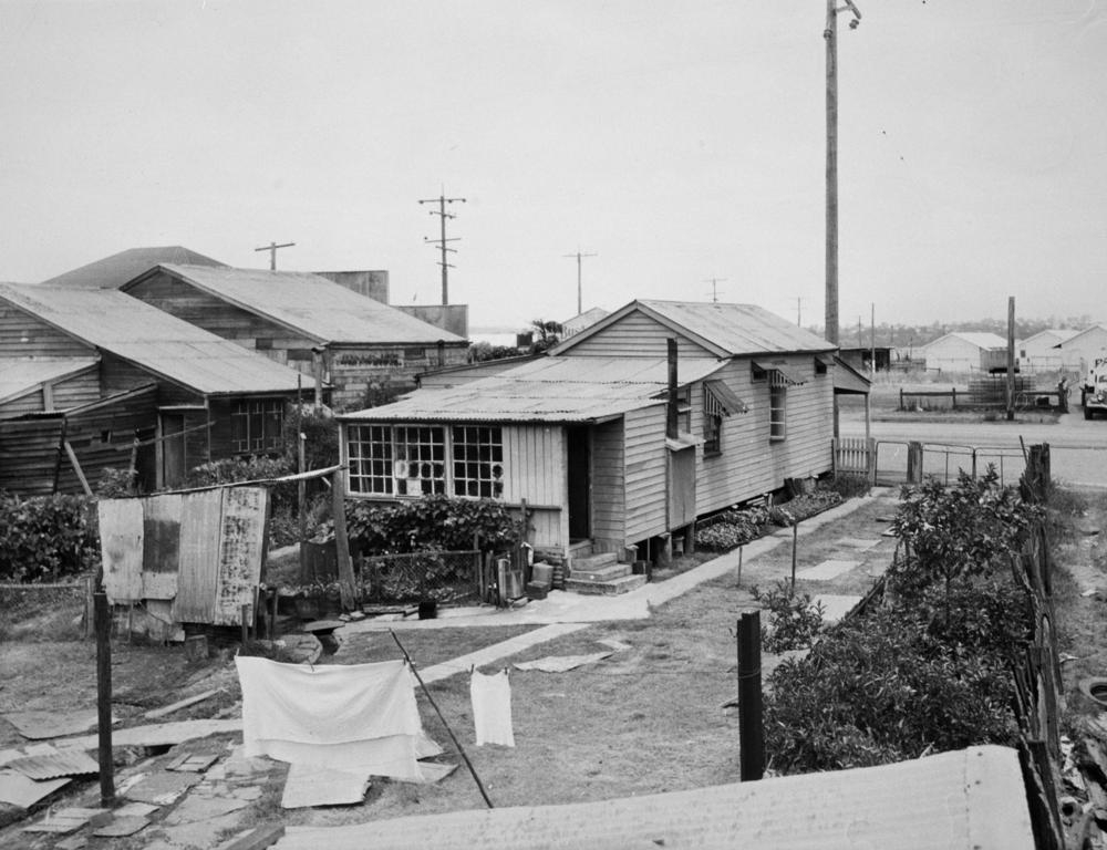 View of a part of the suburb of Rocklea in the 1950s
