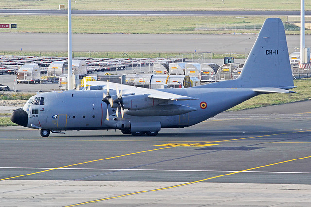 Belgium Air Force Lockheed C-130H Hercules CH-11 BRU 19-10-18