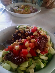 Lunch in Pyrgos village