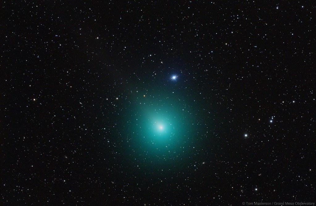 Comet 46P/Wirtanen (Comet and Star Stack)