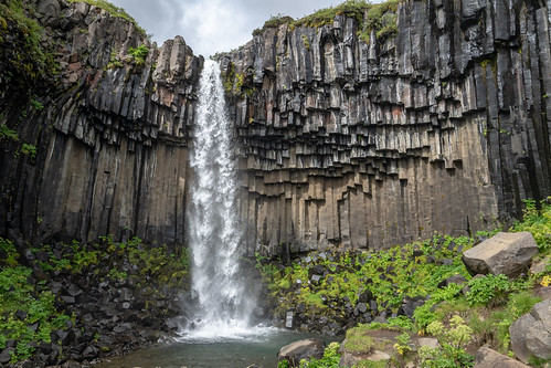 18C_6351.jpg | Waterfall over Basalt columns, Iceland | Jim Martellotti ...