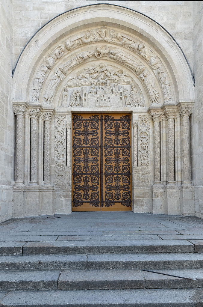 Basilique-cathédrale Saint-Denis (Seine-Saint-Denis) - Portail droit
