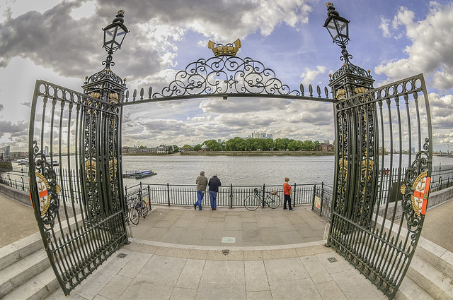 Greenwich gate, London, England