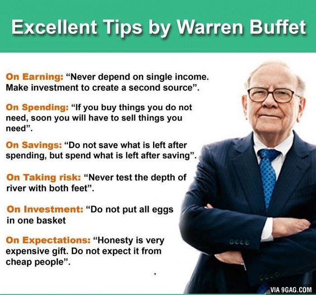 tips from Warren  Buffet