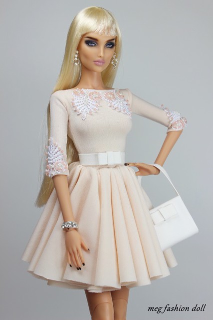 New outfit for Kingdom Doll / Deva Doll / Numina / '' Powder Pink ''