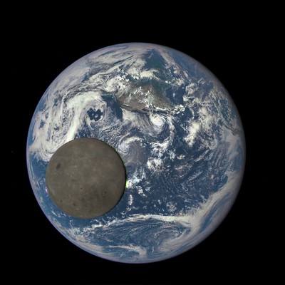 A Breathtaking Image By Nasa Moon Crossing The Earth Flickr Blog