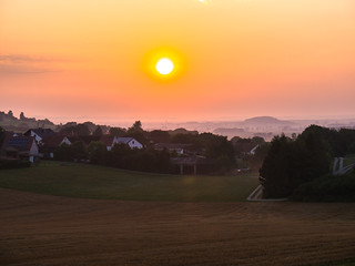 Abendsonne über Huisheim