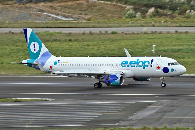 EC-LZD Evelop Airlines Airbus A320-200