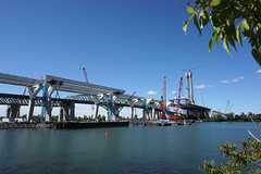 Construction du nouveau pont Champlain - Montréal