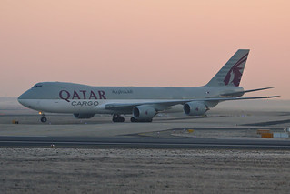 Boeing 747-8 A7-BGA Qatar Airways Cargo