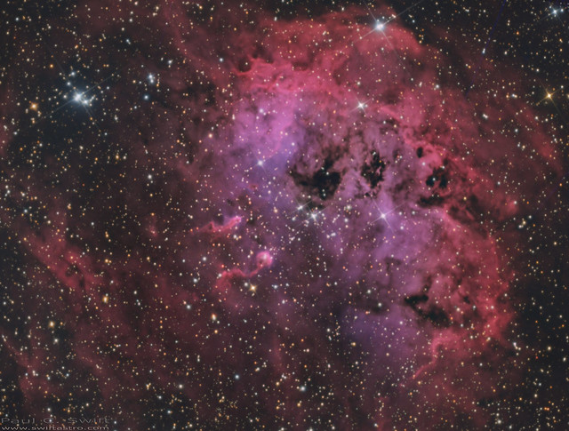 The Tadpole Nebula in colour